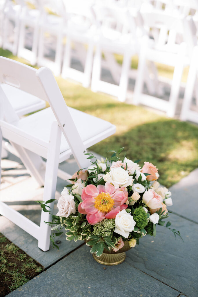 The Reed House at Live Oaks, Jackson Mississippi Wedding peonies