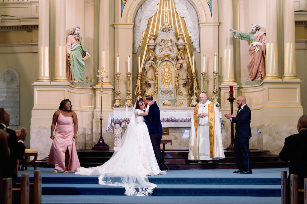 New Orleans wedding film photographer Saint Louis Cathedral