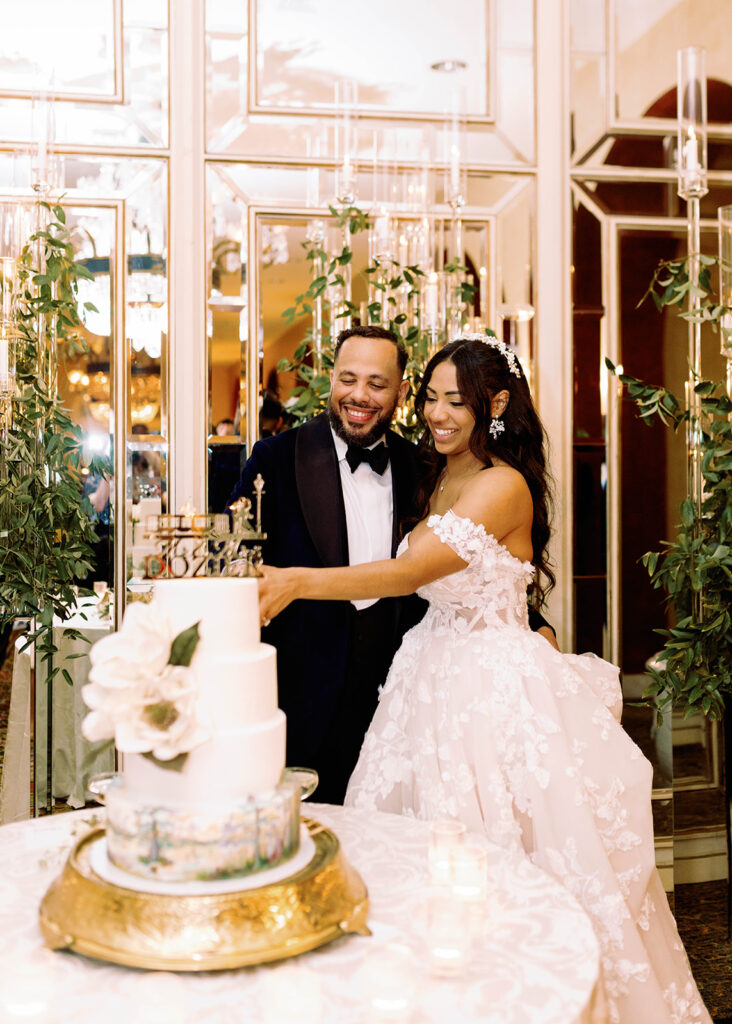 New Orleans wedding film photographer omni royal french quarter reception