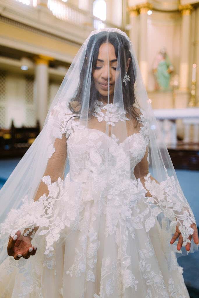 New Orleans wedding film photographer Saint Louis Cathedral