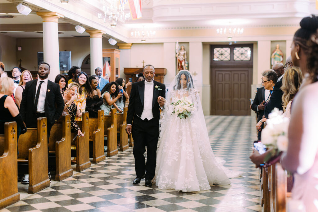 New Orleans wedding film photographer Saint Louis Cathedral