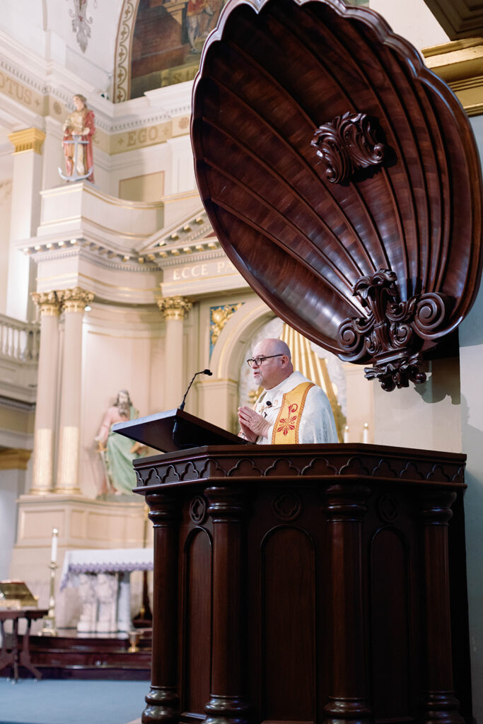 New Orleans wedding film photographer Saint Louis Cathedral