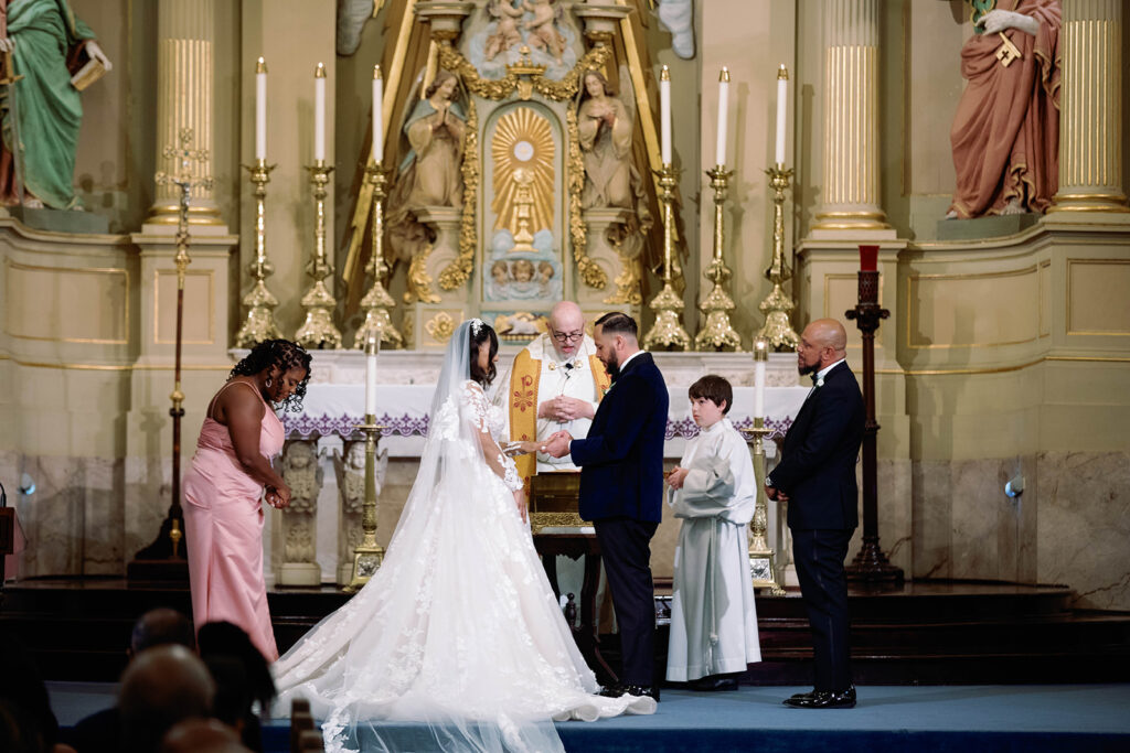 New Orleans wedding film photographer Saint Louis Cathedral