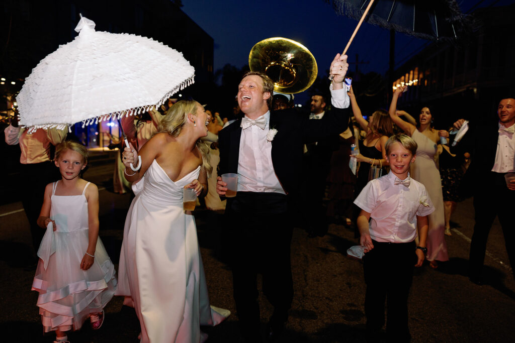 Il Mercato New Orleans wedding photography second line