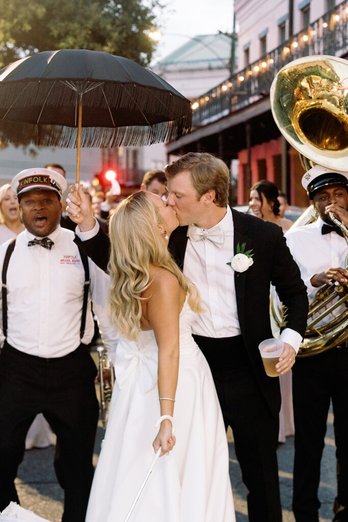 Il Mercato New Orleans wedding photography second line