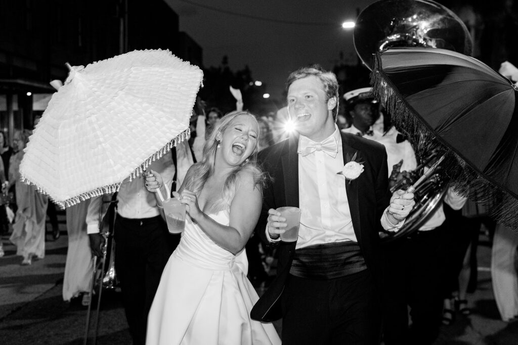 Il Mercato New Orleans wedding photography second line