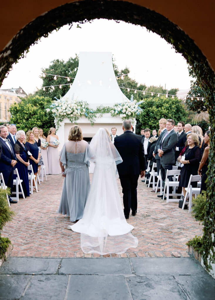 Il Mercato New Orleans wedding photography ceremony