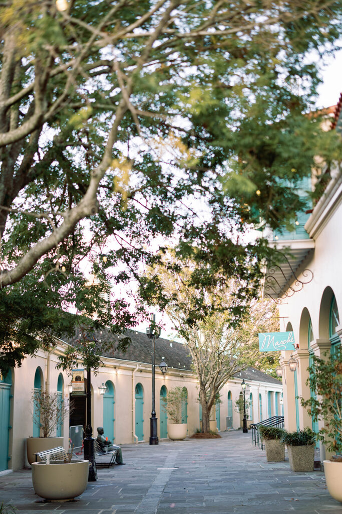 Marche wedding rehearsal dinner New Orleans French Quarter Wedding photography