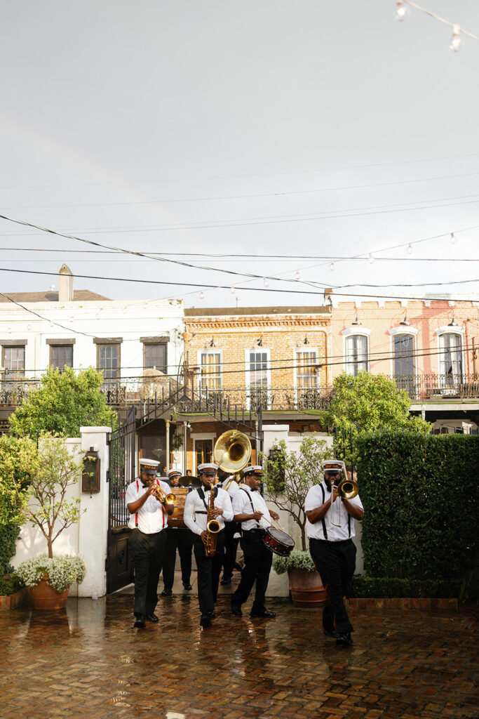 Il Mercato New Orleans wedding photographer second line