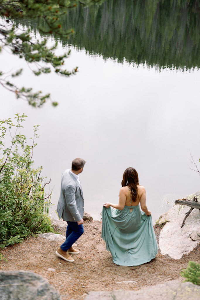 Rocky Mountain National Park Engagement Session Cheryl Cole Photography