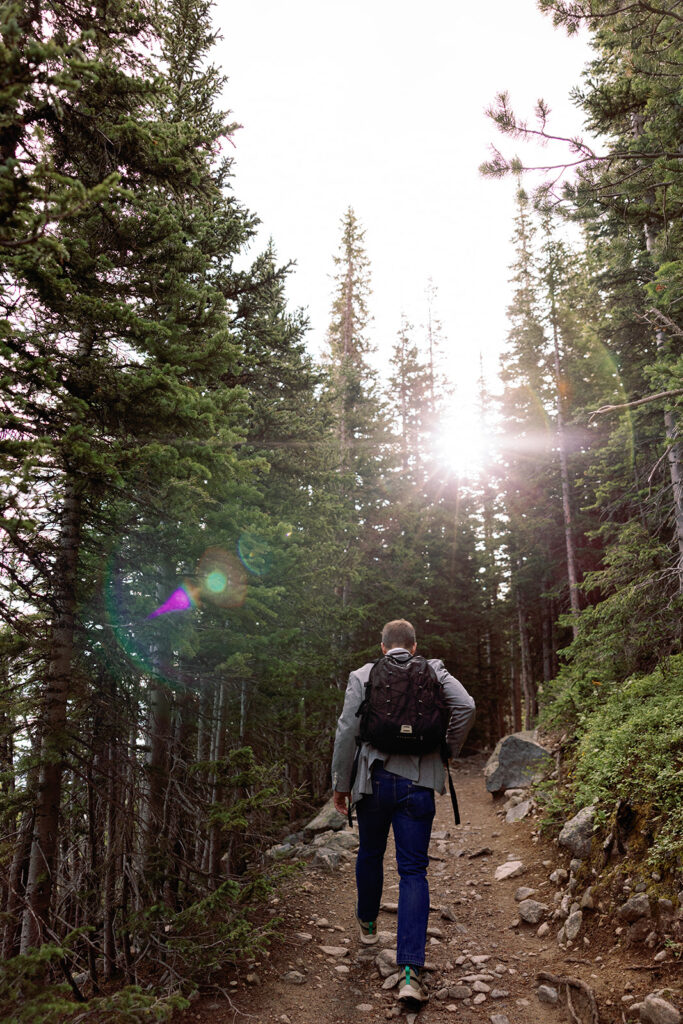 Rocky Mountain National Park Engagement Session Cheryl Cole Photography