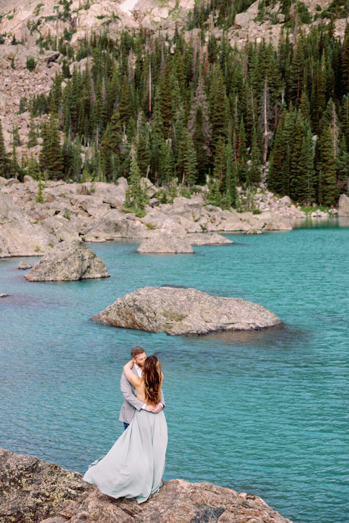 Rocky Mountain National Park Engagement Session Cheryl Cole Photography